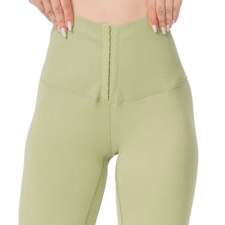 Contour Hook-Front High-Waist Legging