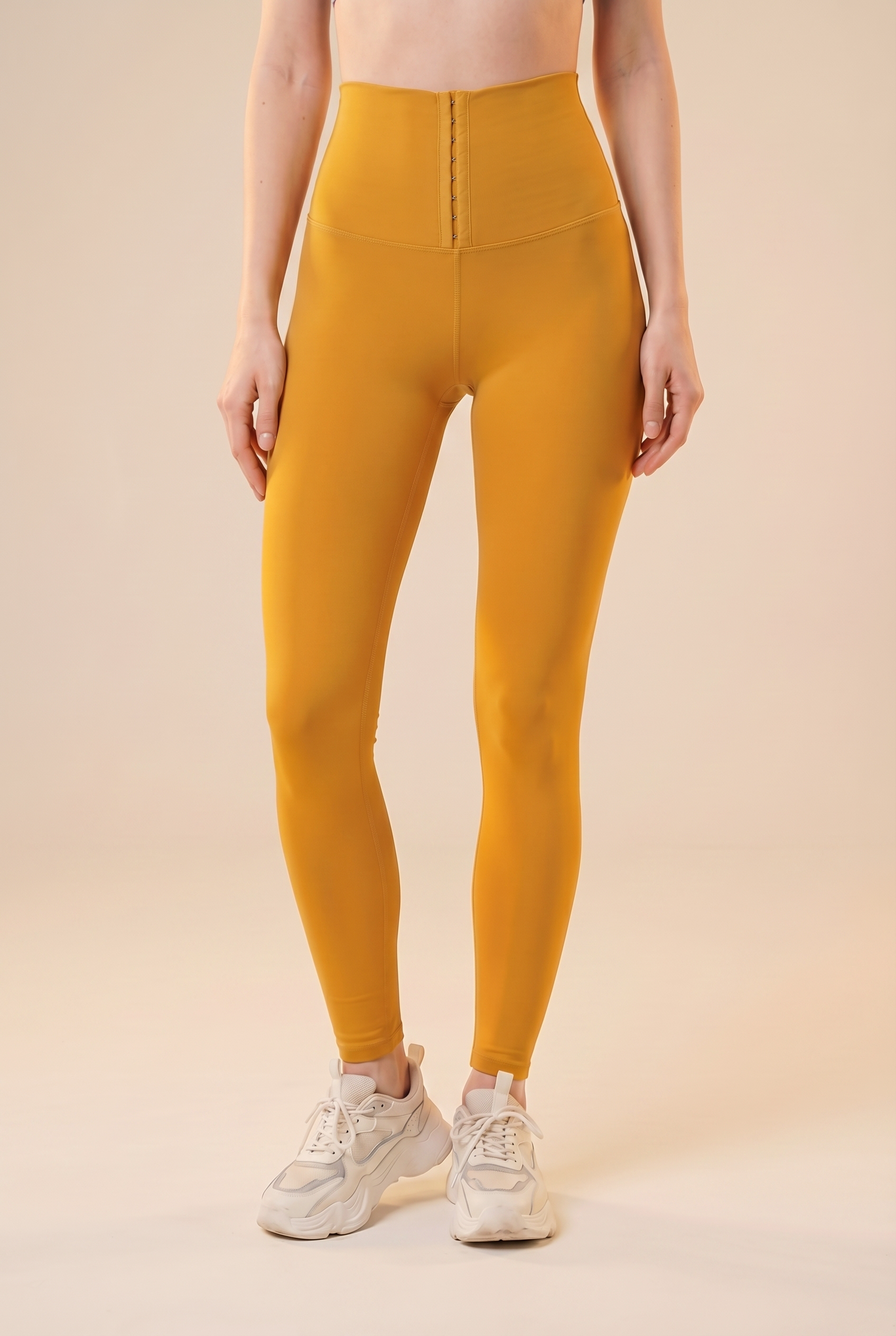 Contour Hook-Front High-Waist Legging