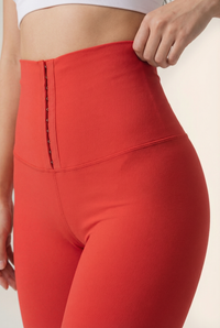 Contour Hook-Front High-Waist Legging