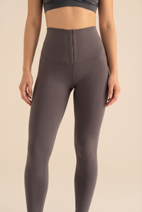 Contour Hook-Front High-Waist Legging
