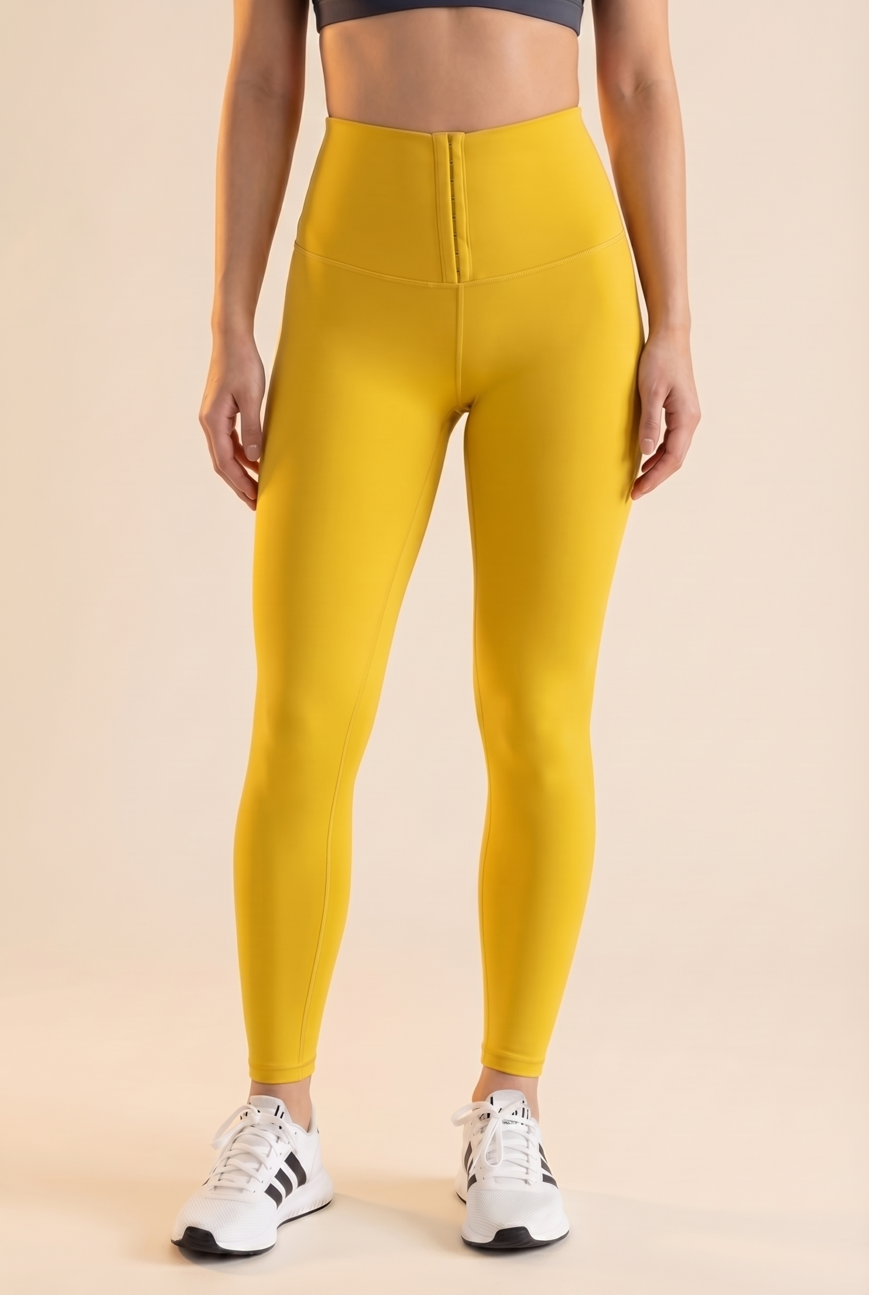 Contour Hook-Front High-Waist Legging