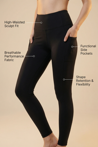 Contour Lift Pocket High-Waist Legging