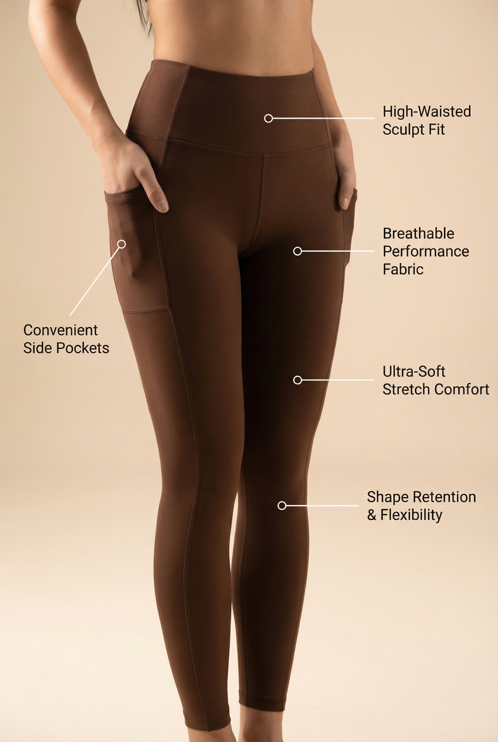 Contour Lift Pocket High-Waist Legging