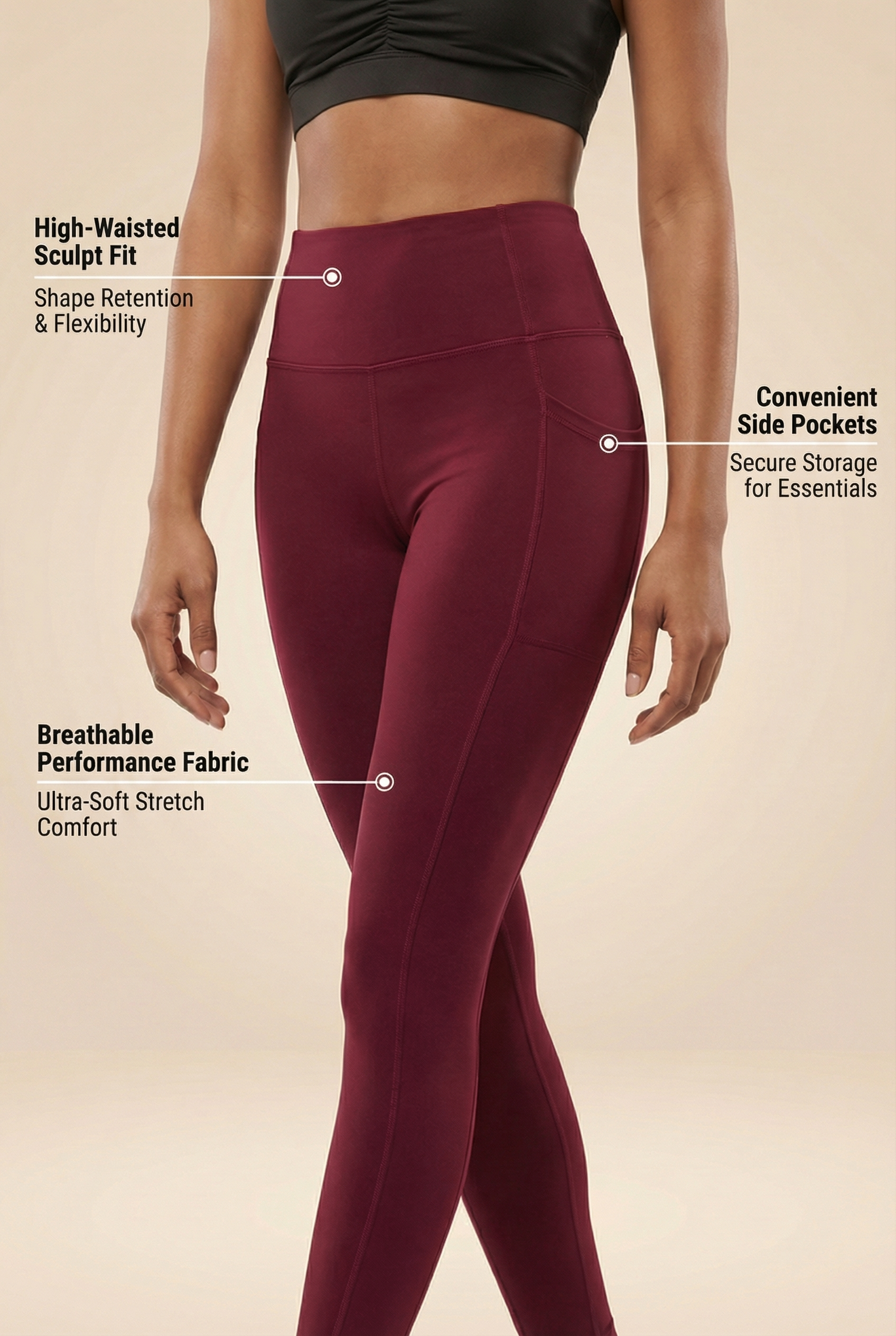 Contour Lift Pocket High-Waist Legging