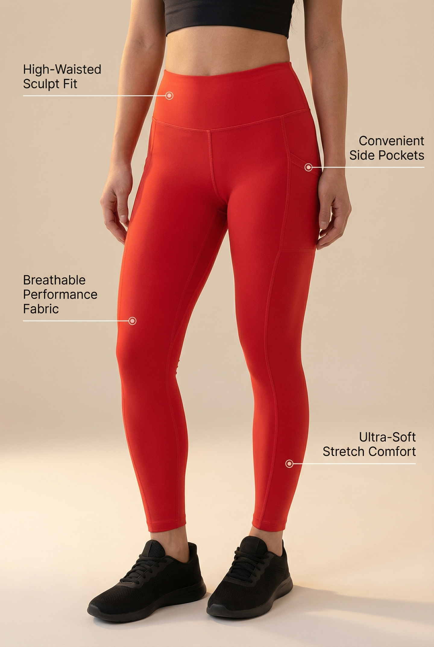 Contour Lift Pocket High-Waist Legging