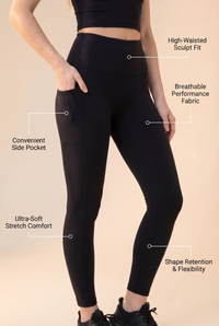 CoreFit High-Waist Pocket Performance Legging