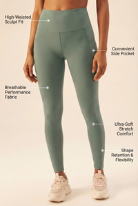 CoreFit High-Waist Pocket Performance Legging