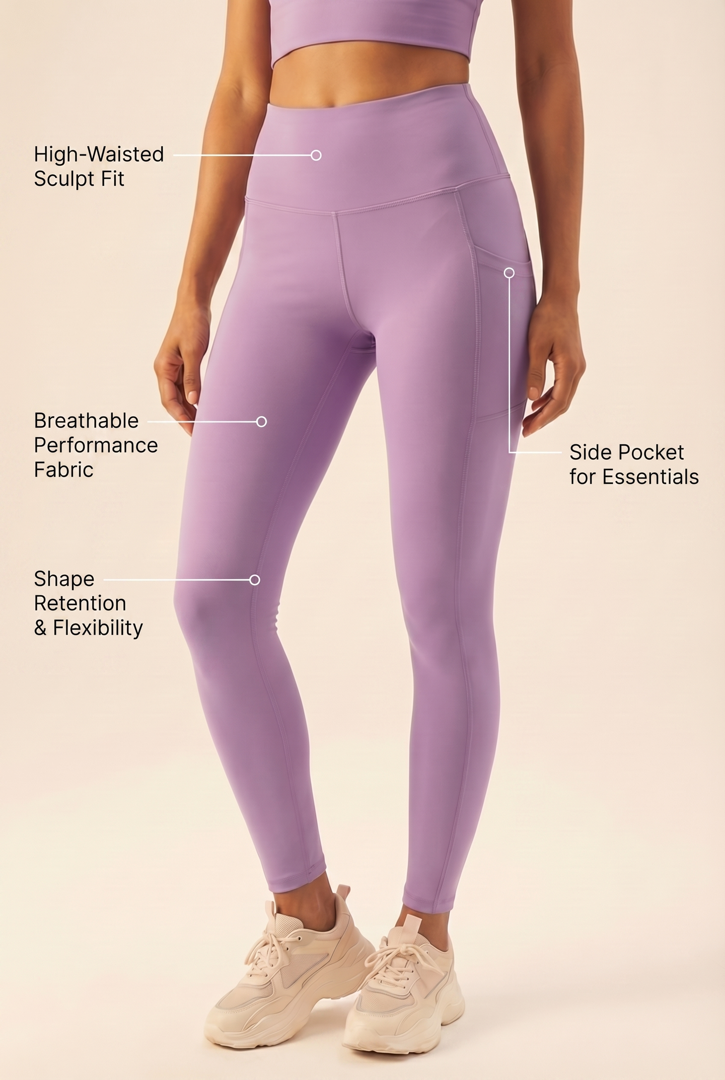 CoreFit High-Waist Pocket Performance Legging
