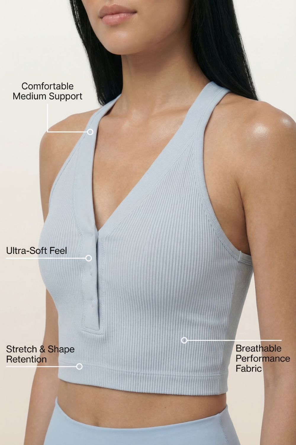 CoreFit Racerback Sports Bra
