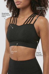 CoreFit Strappy Sports Bra
