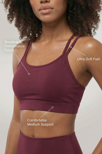 CoreFit Strappy Sports Bra