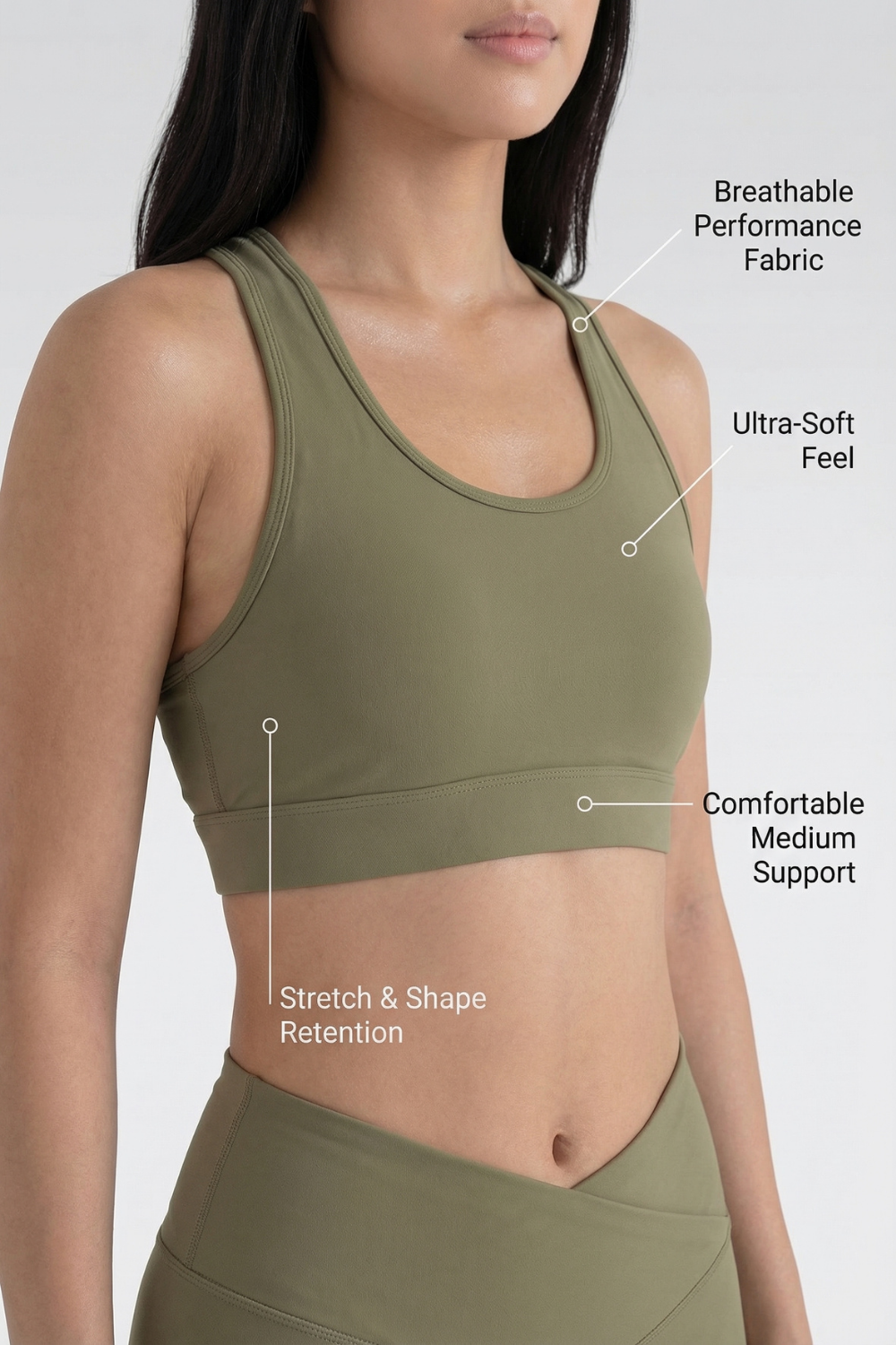 CoreFit Training Sports Bra