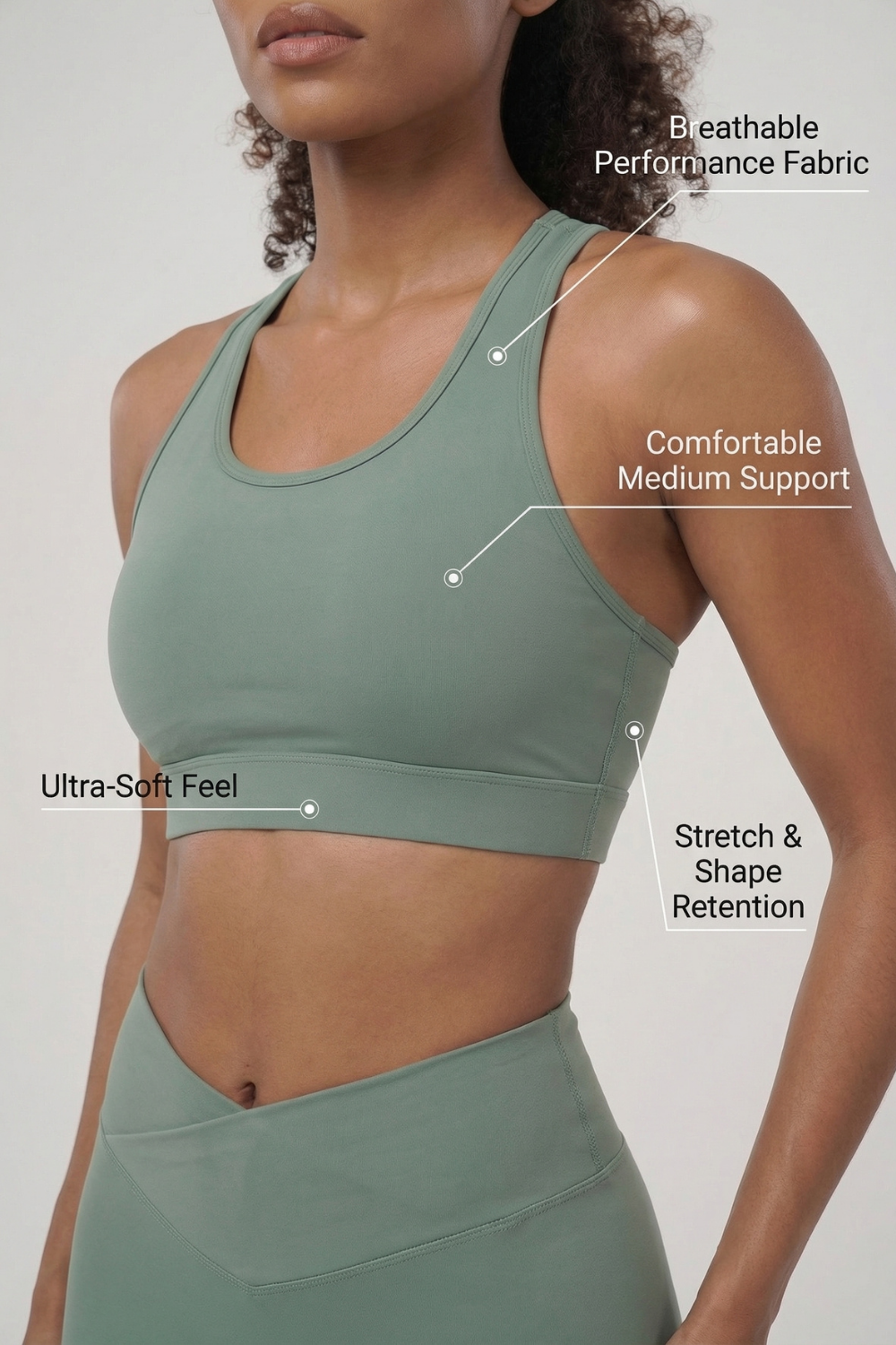 CoreFit Training Sports Bra