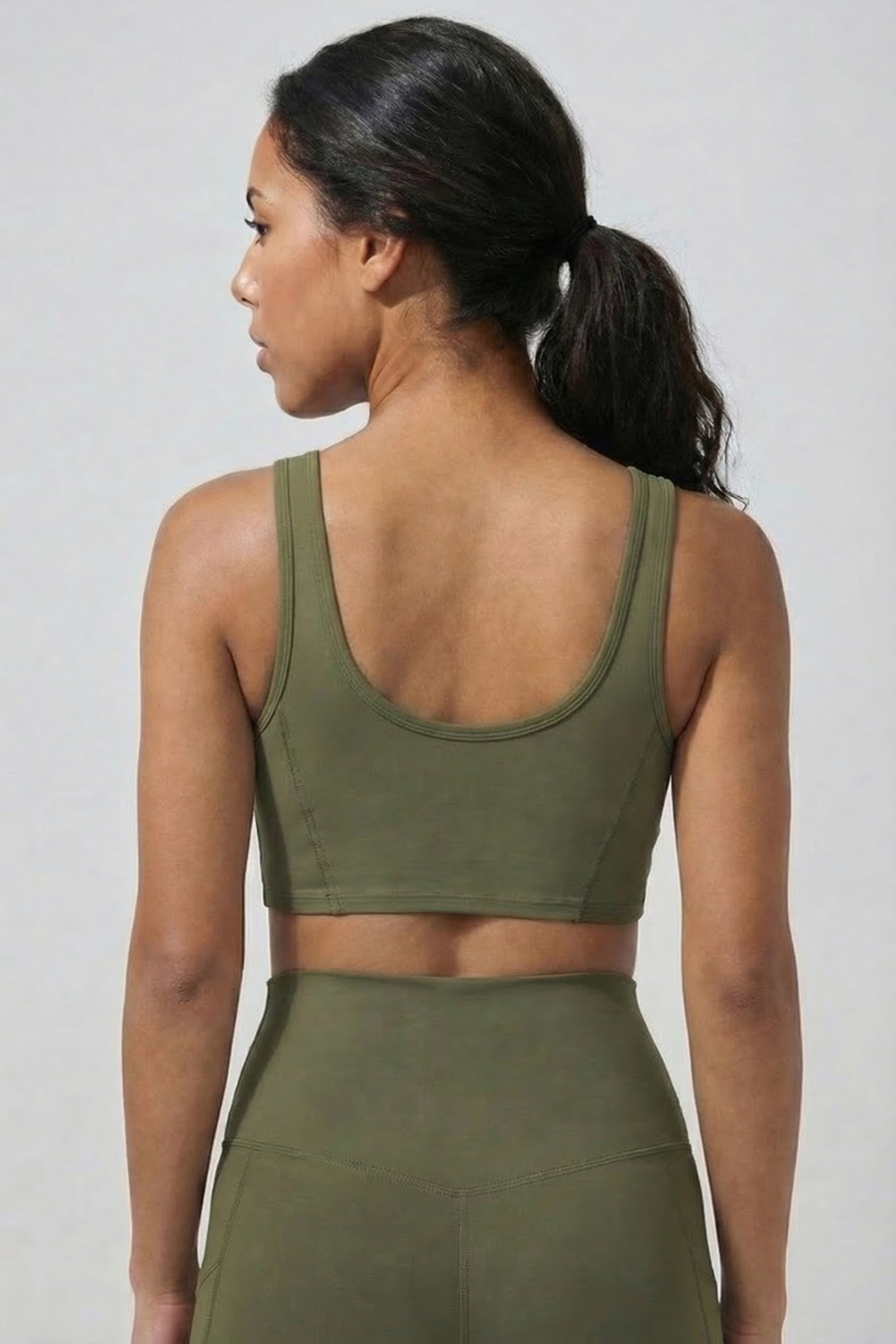 Fashion Crop Sports Bra