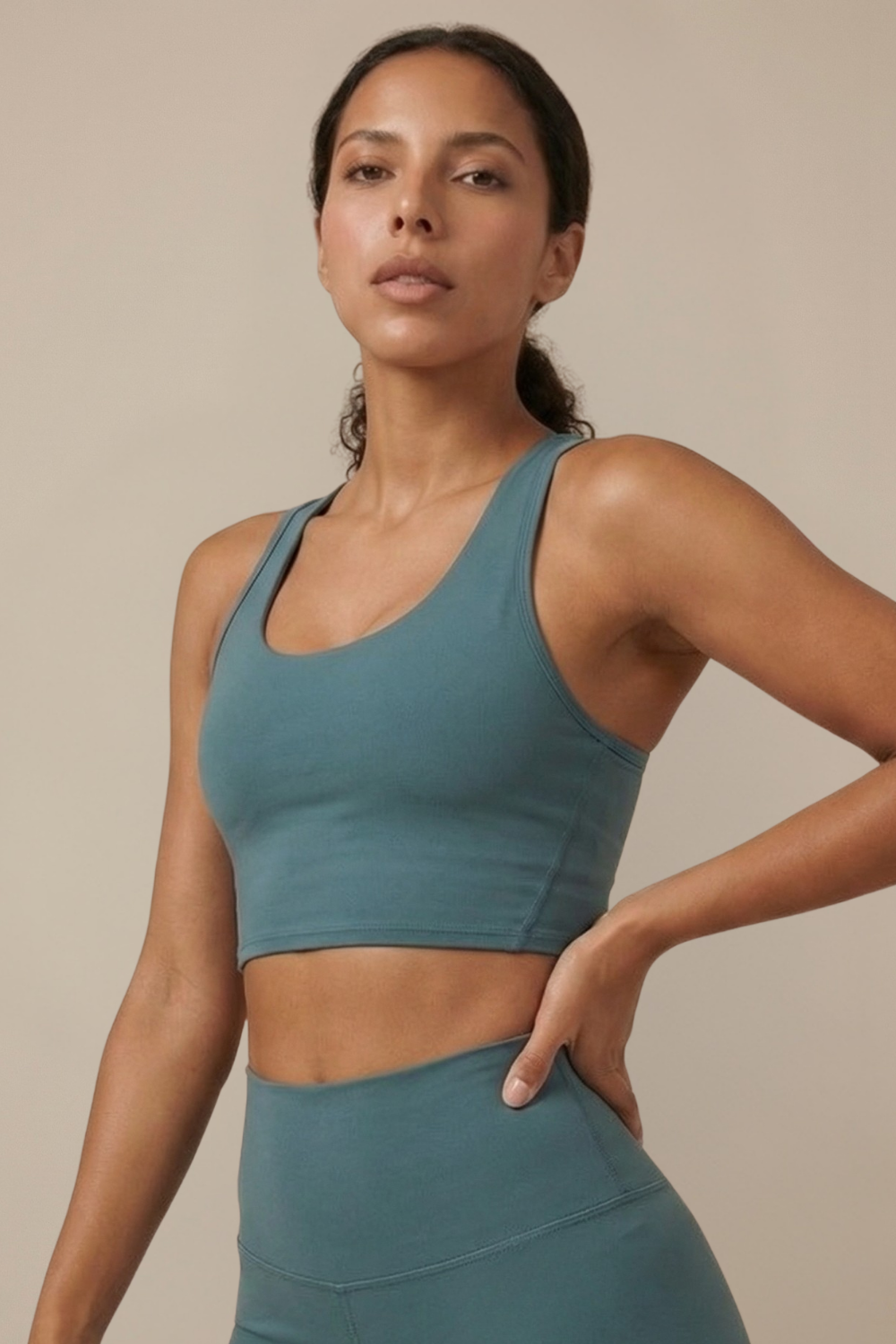 Fashion Crop Sports Bra