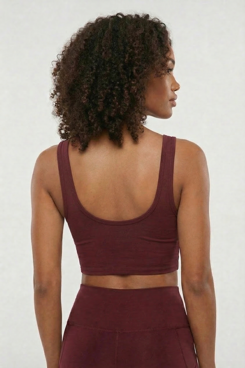 Fashion Crop Sports Bra