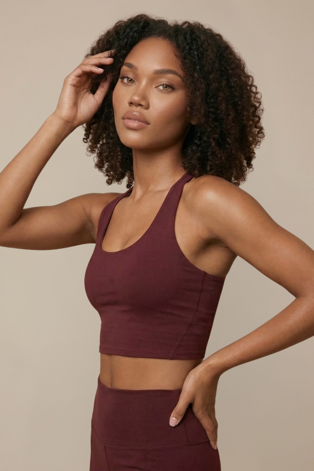 Fashion Crop Sports Bra