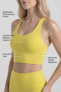 Fashion Crop Sports Bra