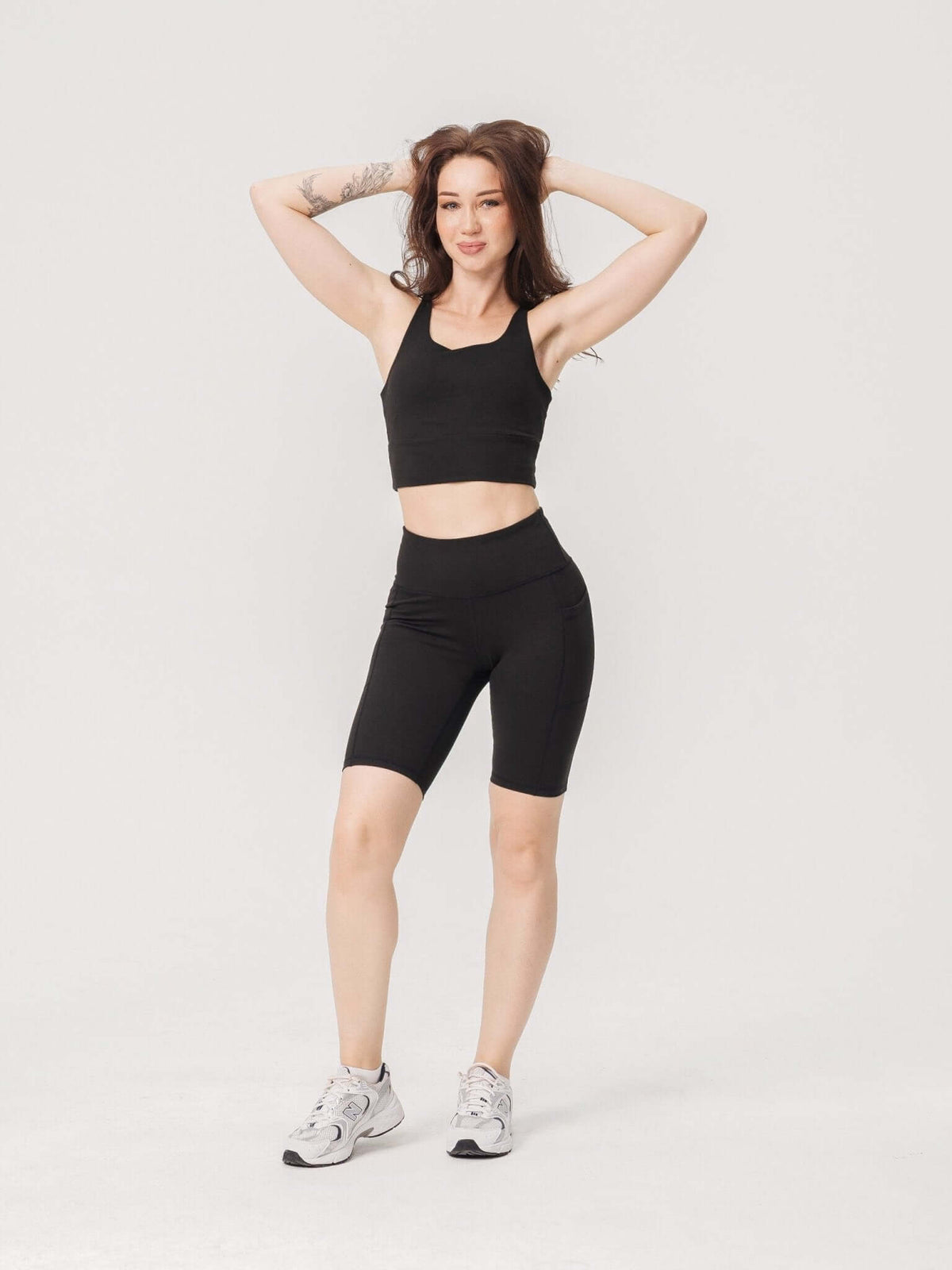 Flex 3-Pocket Bike Shorts in Bean Green