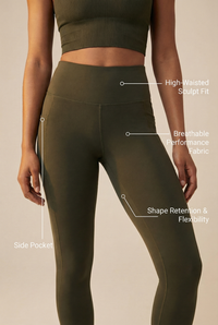 FlexPocket Full-Length High-Waist Legging