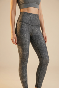 Melange High-Waist Legging
