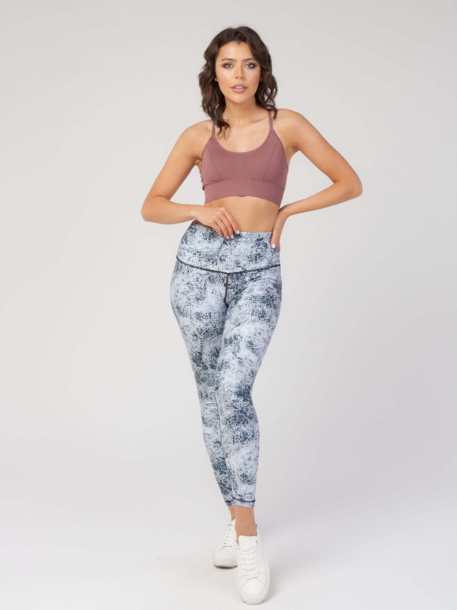 Melange High-Waist Legging