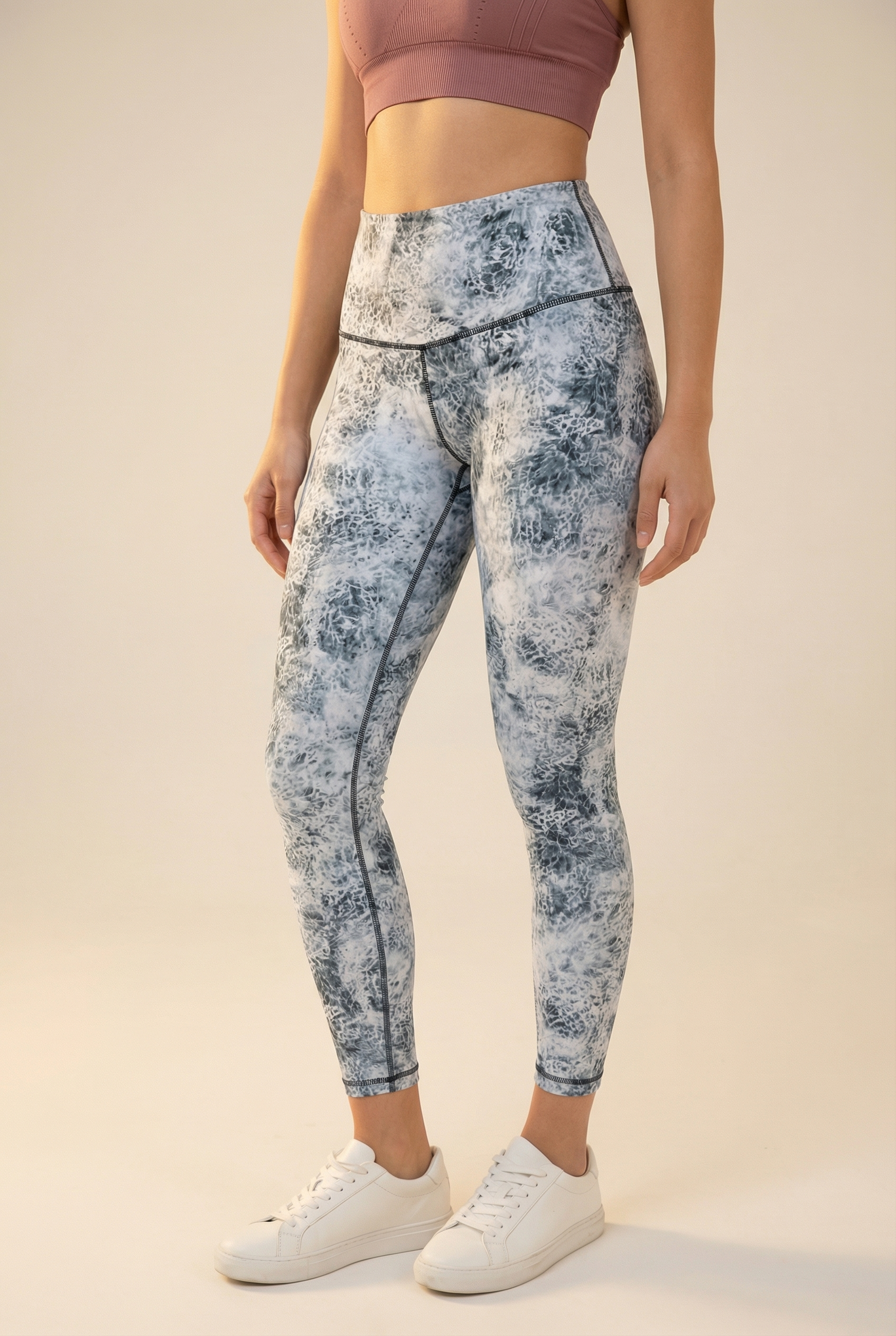 Melange High-Waist Legging