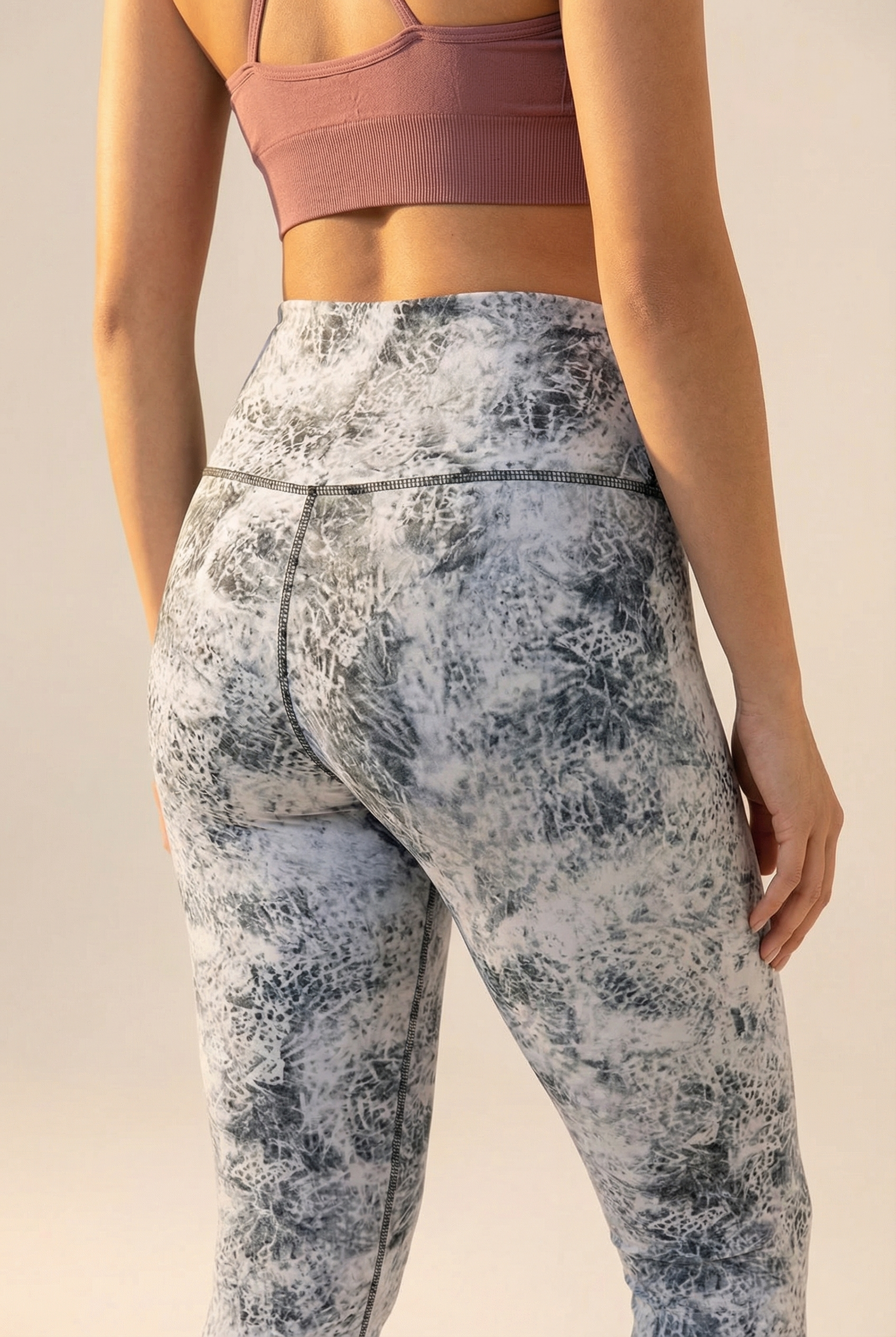 Melange High-Waist Legging