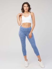 Melange Seamless High-Waist Legging