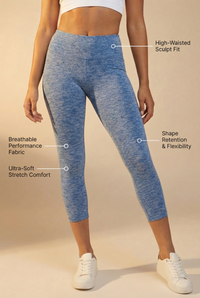 Melange Seamless High-Waist Legging