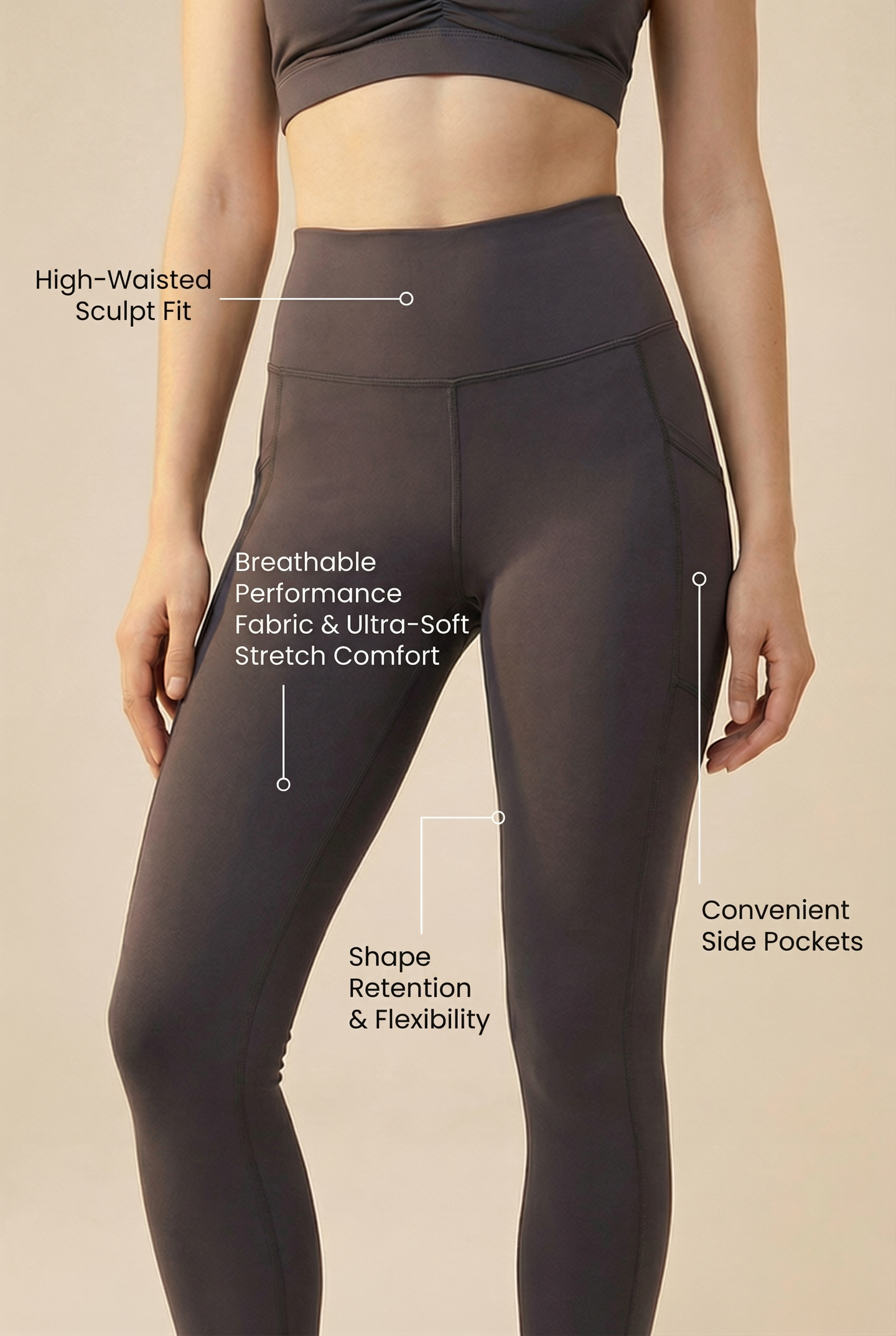 Sculpt Pocket Scrunch Legging