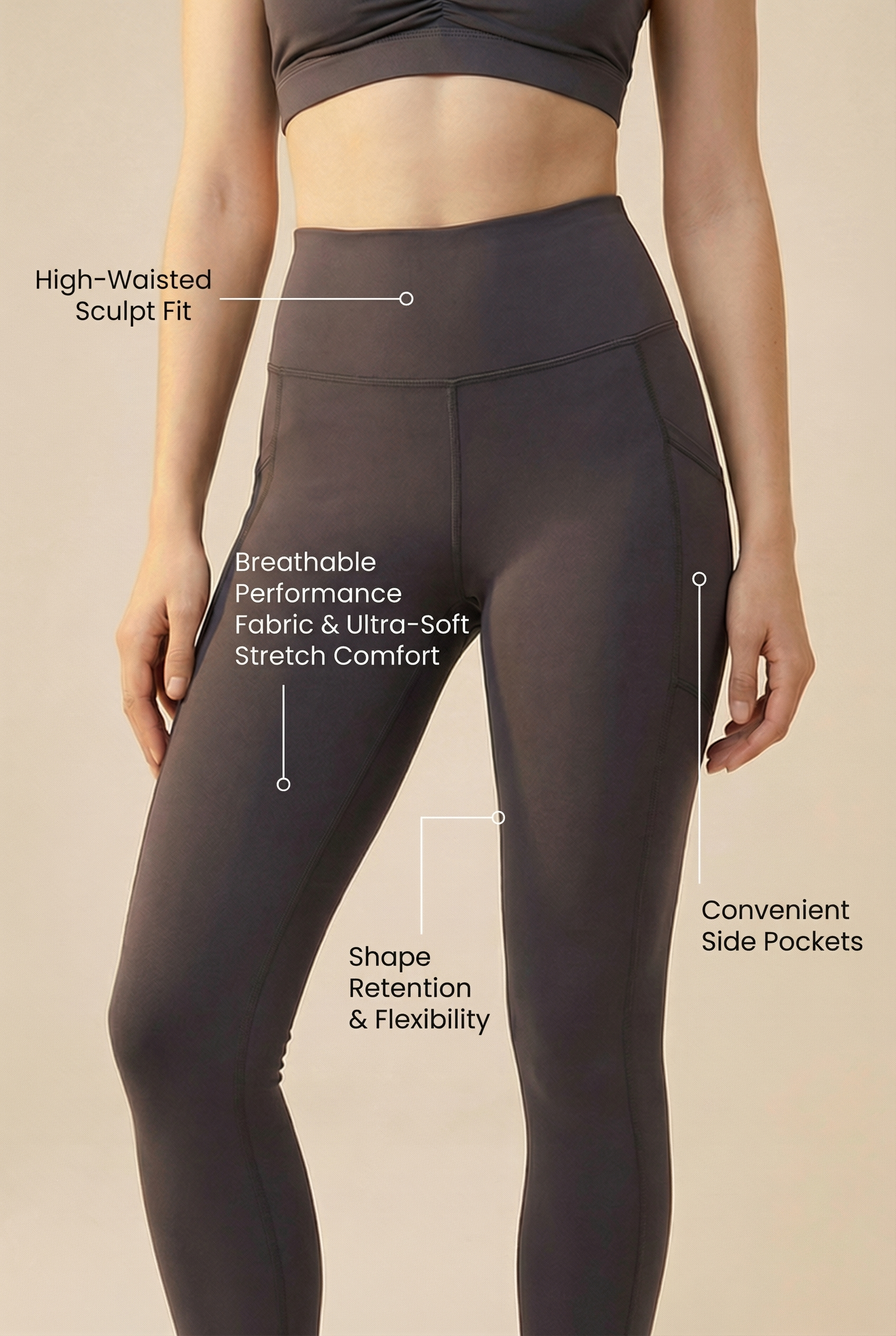 Sculpt Pocket Scrunch Legging