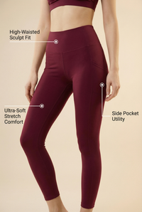 Sculpt Pocket Scrunch Legging