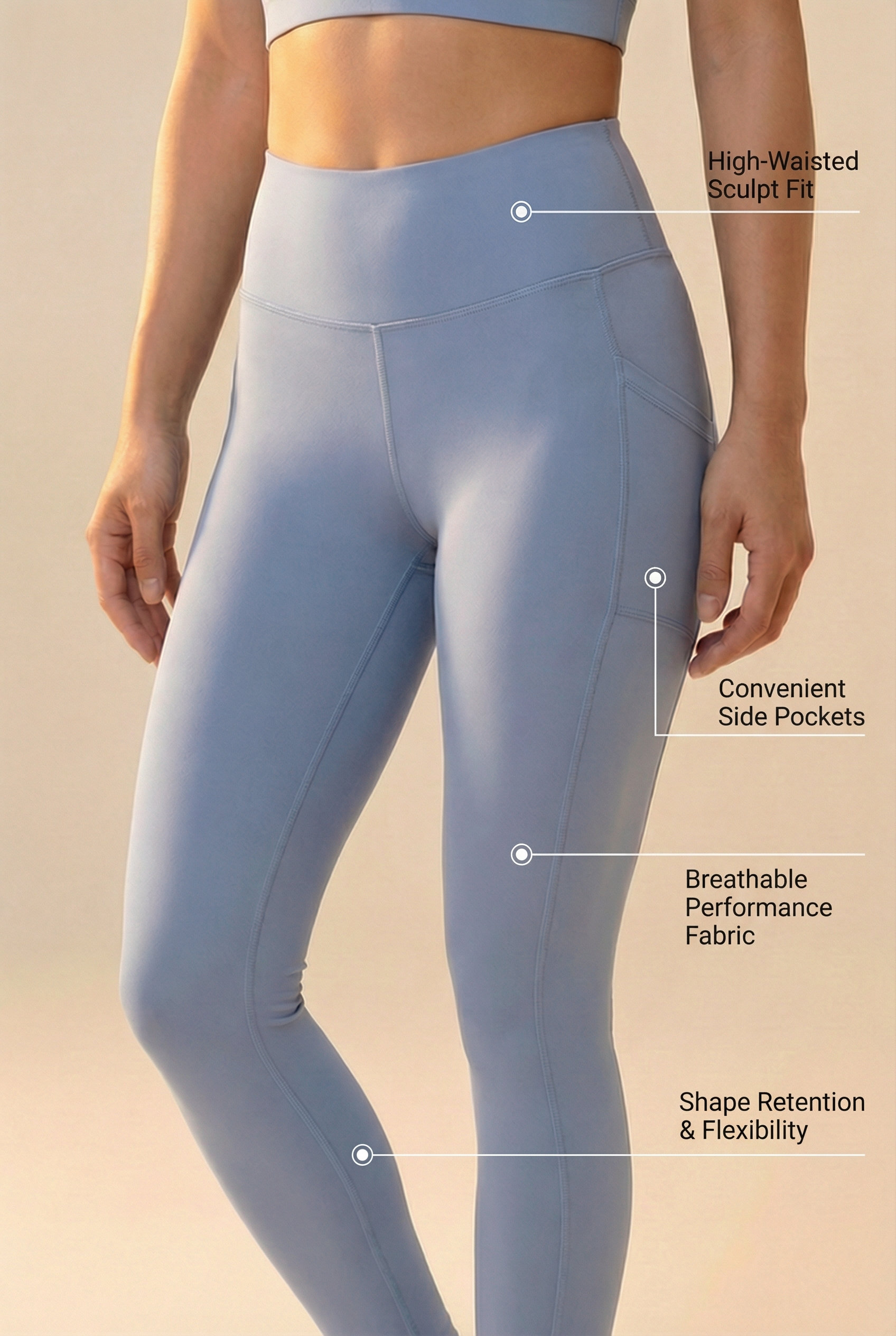 Sculpt Pocket Scrunch Legging