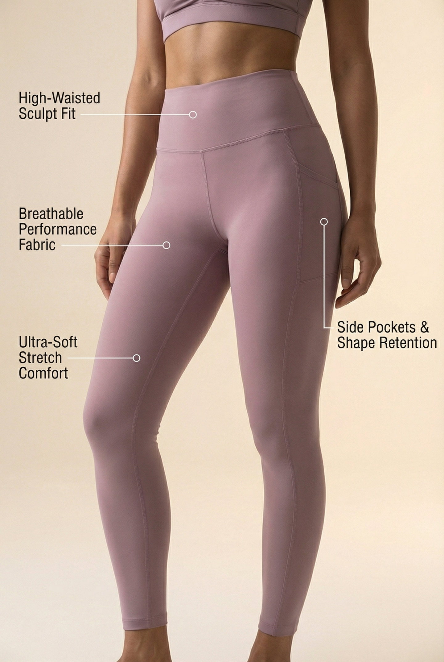 Sculpt Pocket Scrunch Legging
