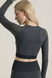 Seamless Long Sleeve Crop Top