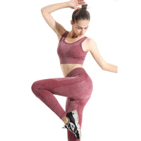 Seamless Melange High-Waist Legging