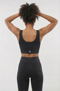 Seamless Melange Sports Bra