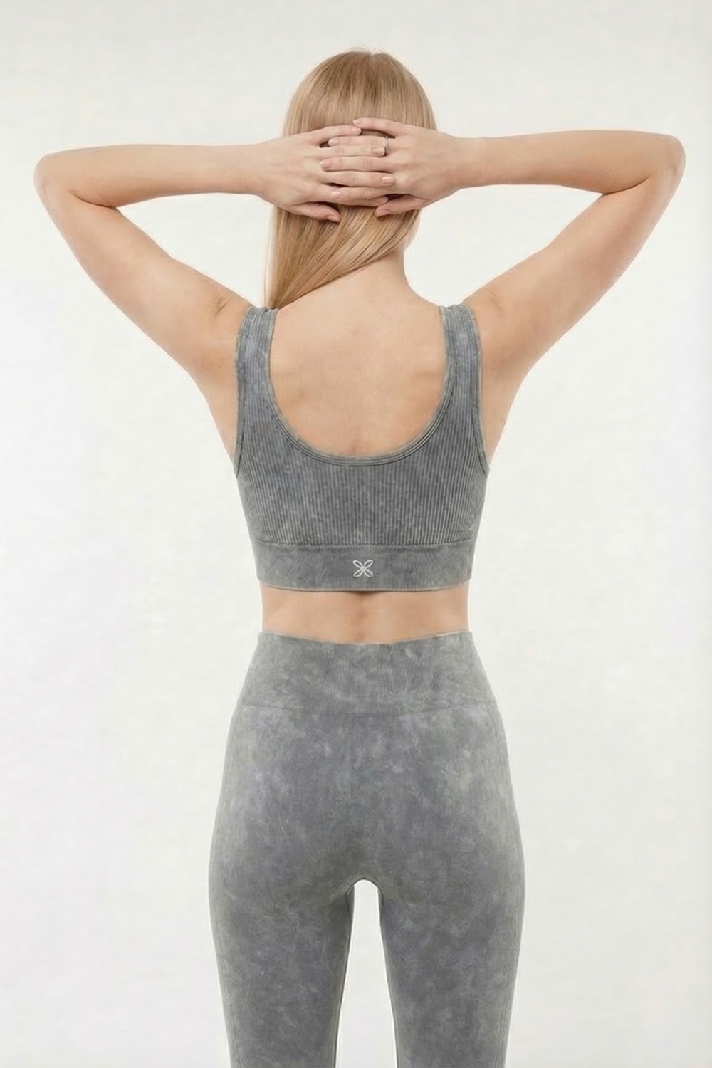 Seamless Melange Sports Bra
