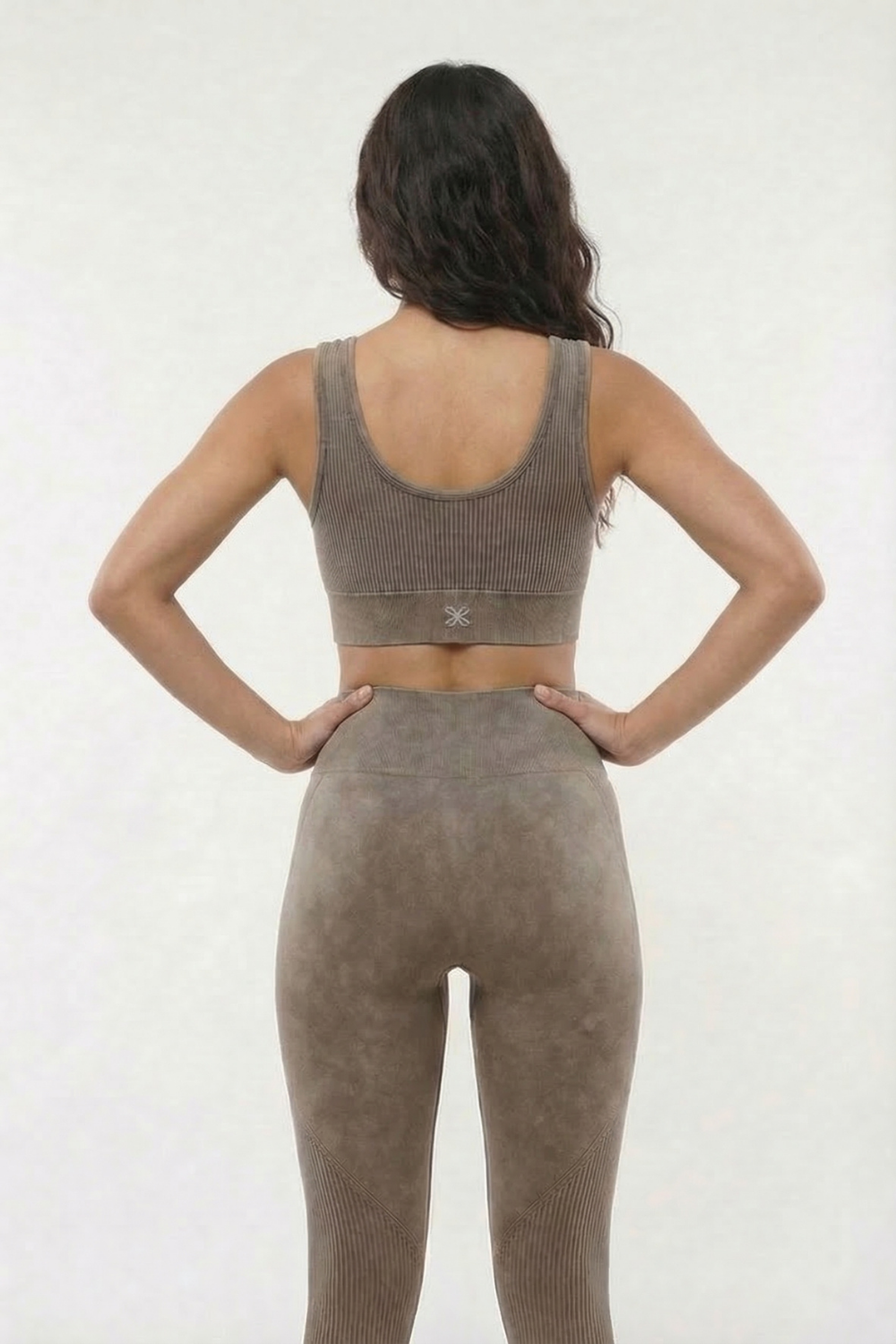 Seamless Melange Sports Bra