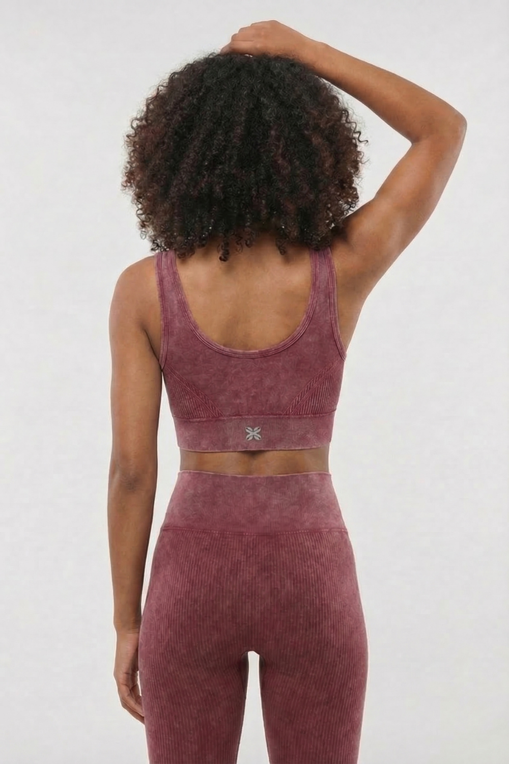 Seamless Melange Sports Bra