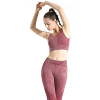 Seamless Melange Sports Bra