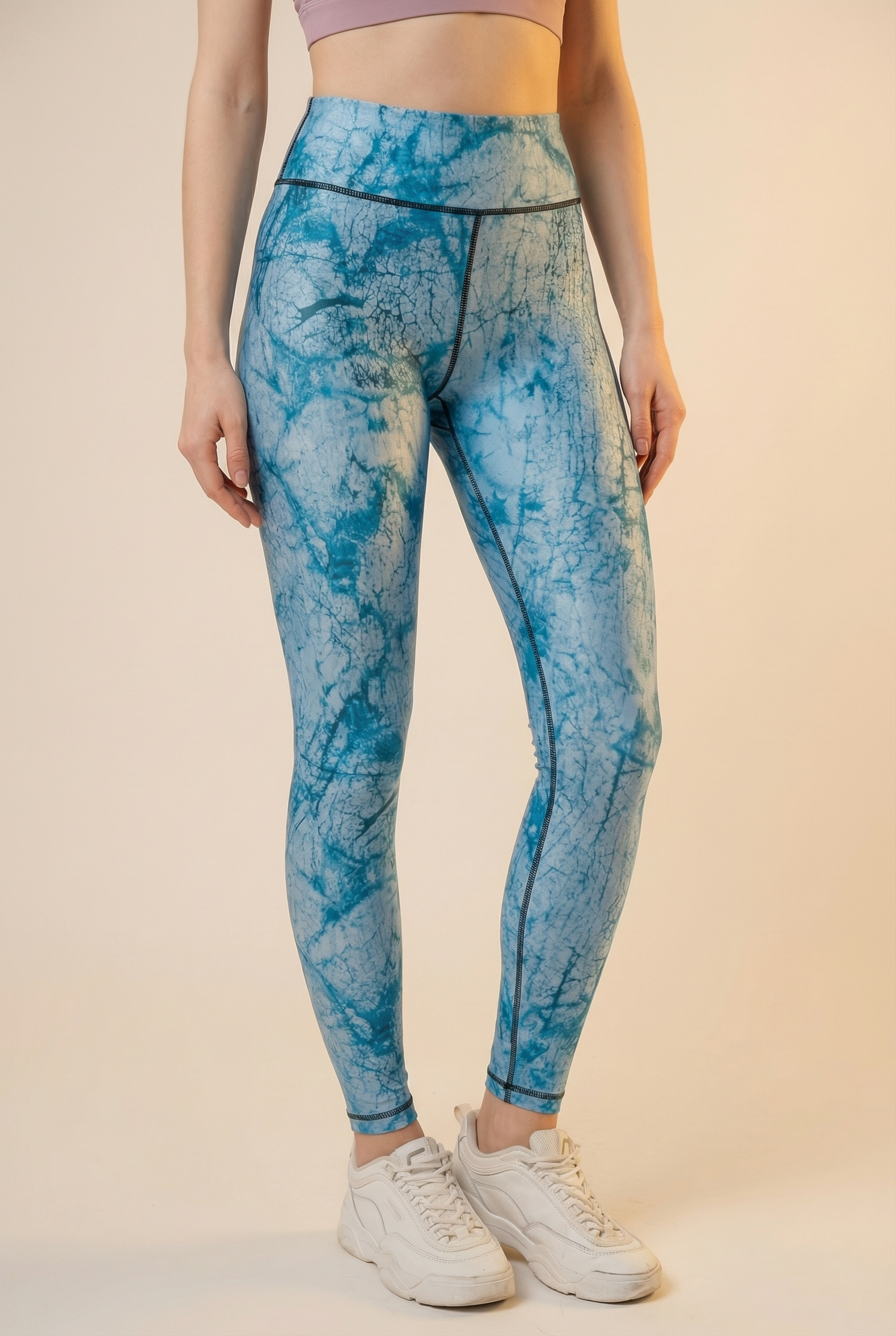 StudioPrint Blue Marble High-Waist Legging