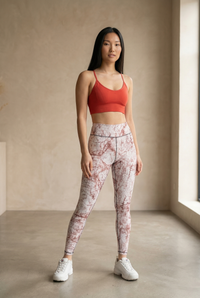 StudioPrint Blue Marble High-Waist Legging