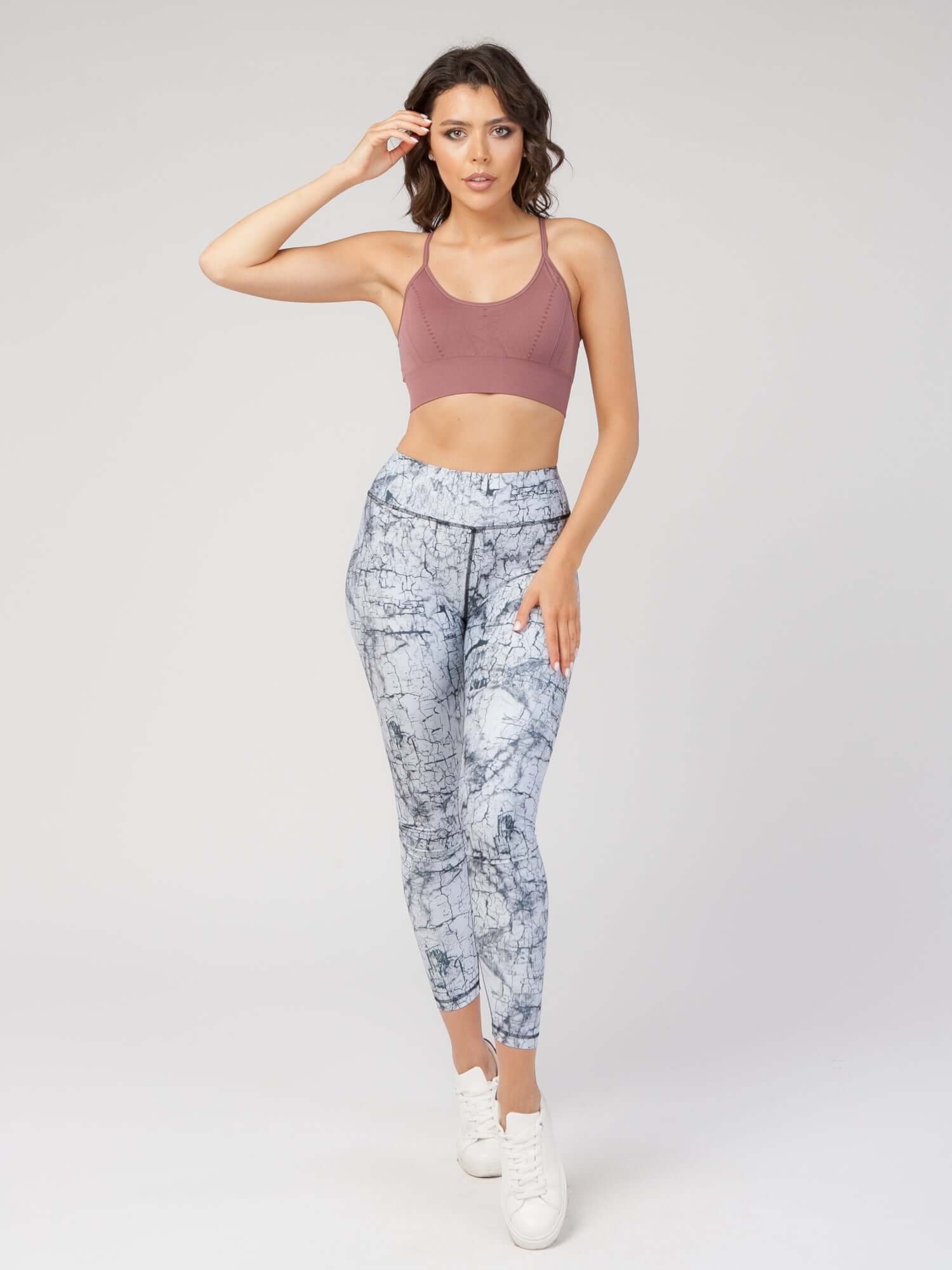 StudioPrint Blue Marble High-Waist Legging