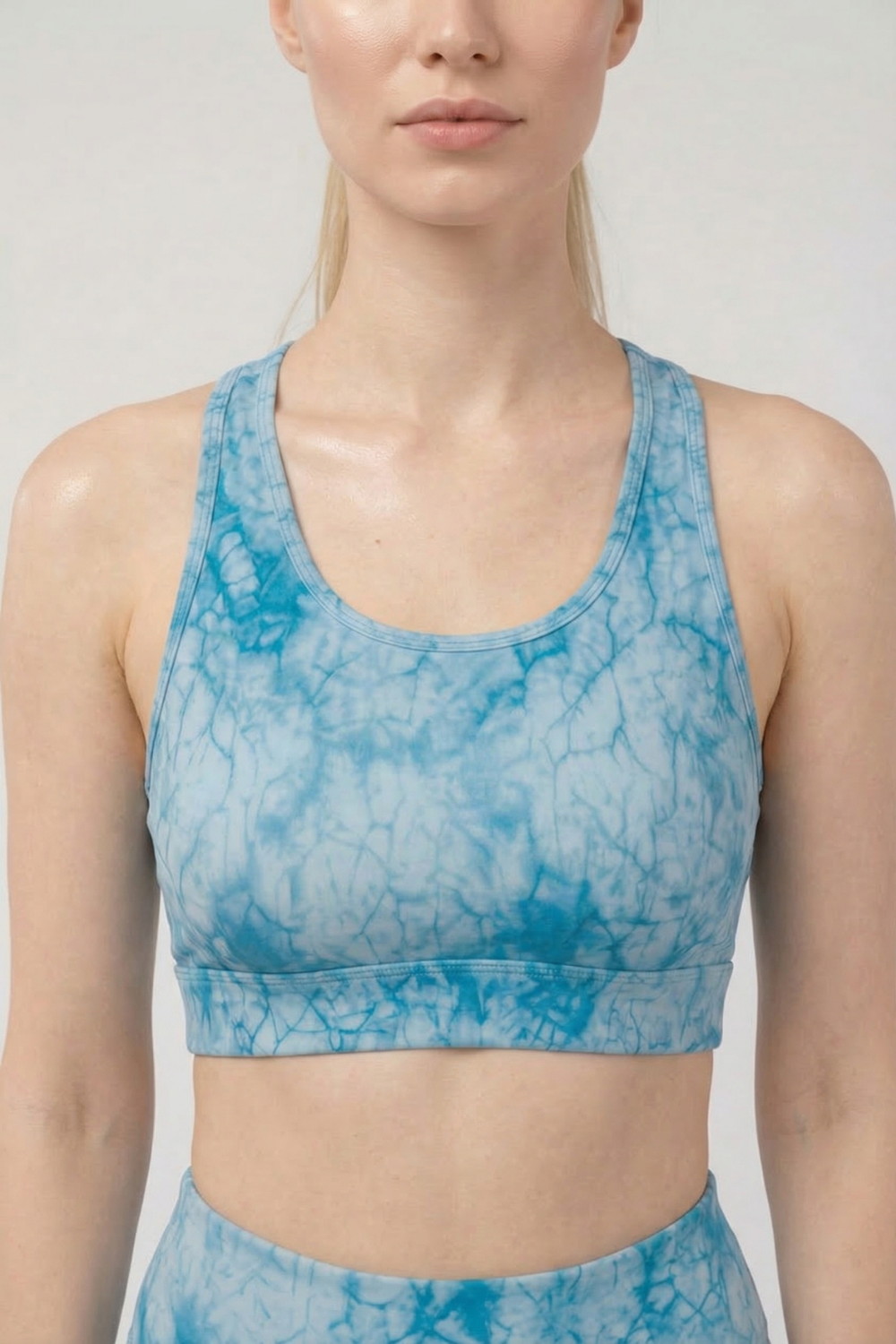 StudioPrint Blue Marble Sports Bra