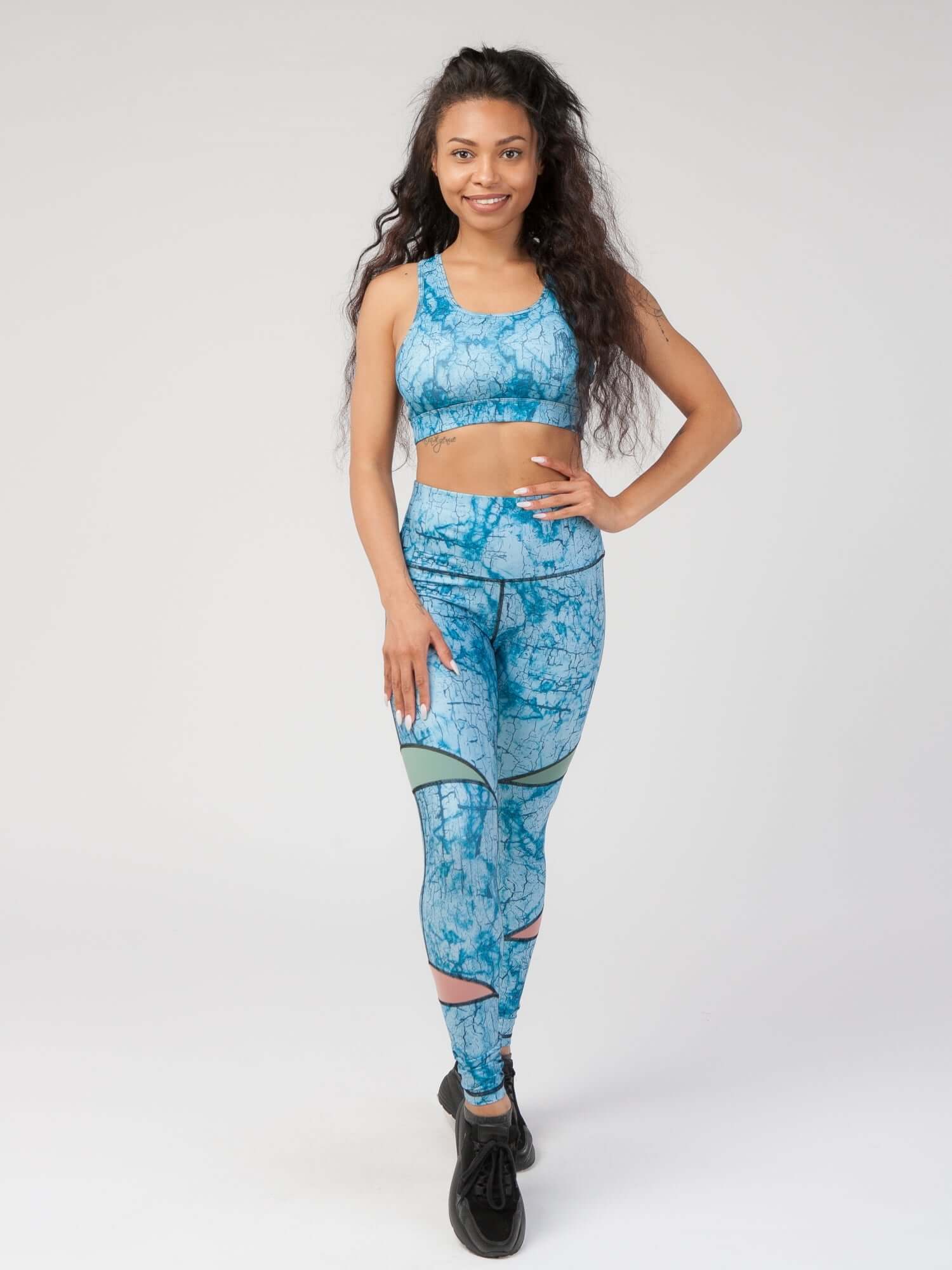 StudioPrint Blue Print High-Waist Legging