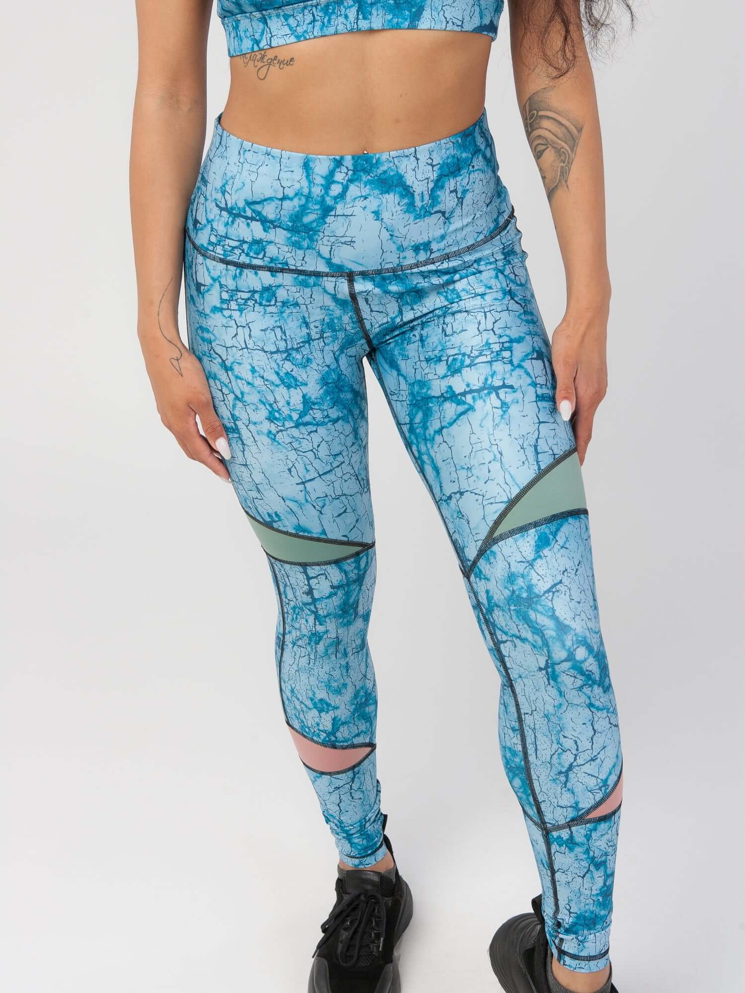 StudioPrint Blue Print High-Waist Legging
