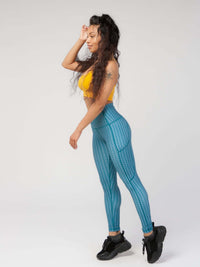 StudioPrint Geo Pocket High-Waist Legging