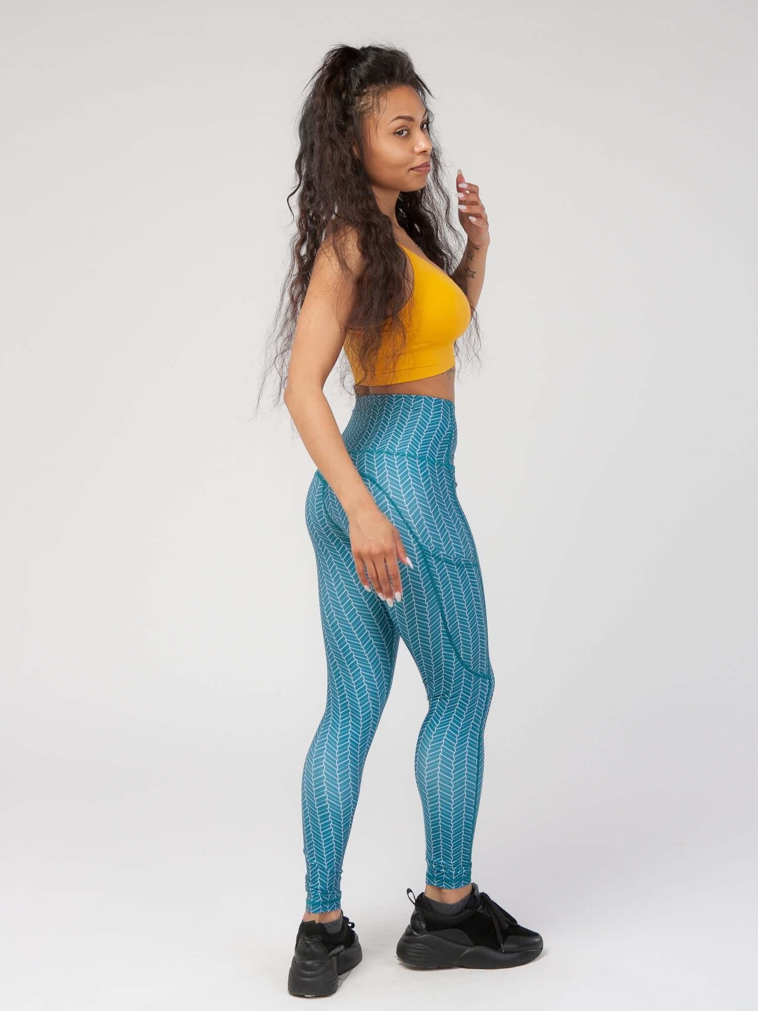 StudioPrint Geo Pocket High-Waist Legging